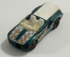 HOT WHEELS - 2007 - Dodge Sidewinder - Metalflake Dark Teal Diecast Toy Car