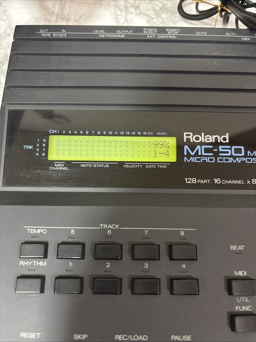 Roland Mc-50 Mk2 MK II Micro Composer Mc50 Microcomposer