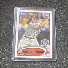 Topps 2012 Update Series Bryce Harper All-Star Game #US299 Washington Nationals