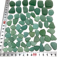 green sea glass from Japan Surf-Tumbled Beach Glass