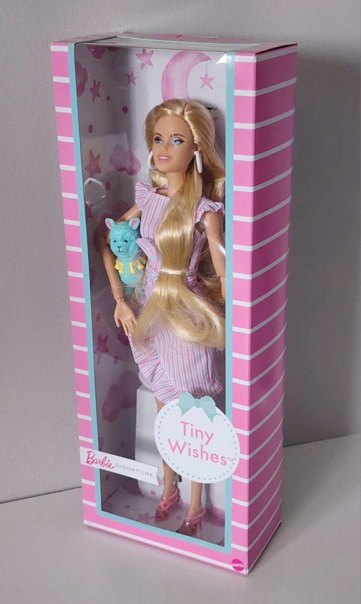 NRFB Poupée Barbie TINY WISHES Voeux naissance bienvenue maman bébé 2019 GNC35
