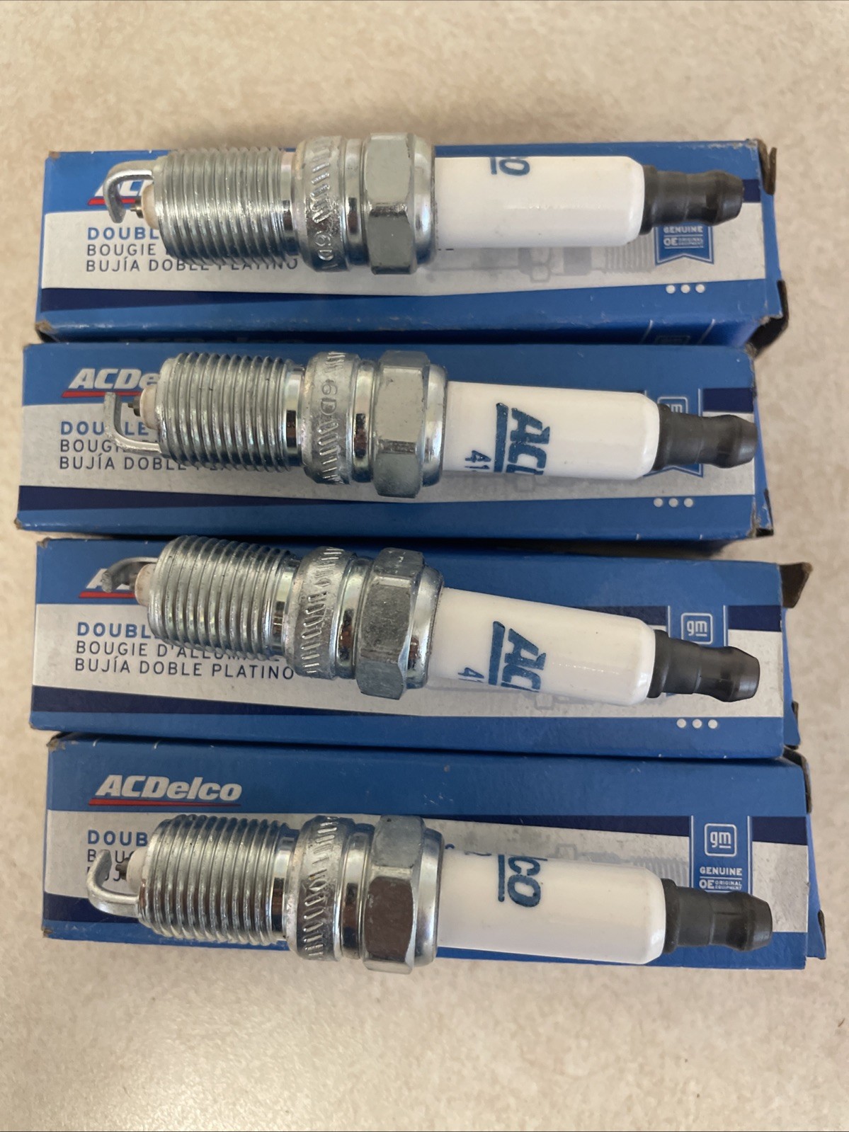 4 PACK Spark Plug-Iridium ACDelco 41-162