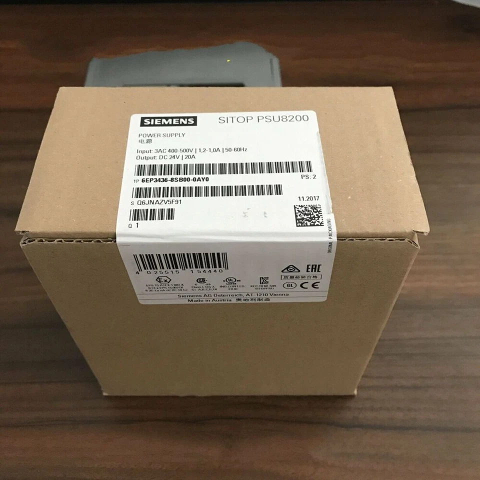 1PC Power Supply 6EP3 436-8SB00-0AY0 6EP3436-8SB00-0AY0 NEW SIEMENS In Box - Image 2 of 4