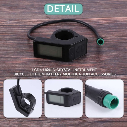 Kits de controlador de bicicleta con pantalla LCD4 KT 24V/36V/48V para KT9152 - Imagen 6 de 9