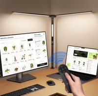 NGTeco LED Desk Lamp, 39.3 Bright Adjustable Desk Light with 3 Light Bars