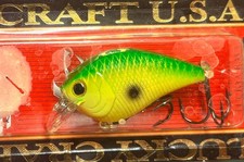 Lucky Craft Fat BDS 1 Big Daddy Strike 1/4oz Crankbait CBBDS1 - PEACOCK