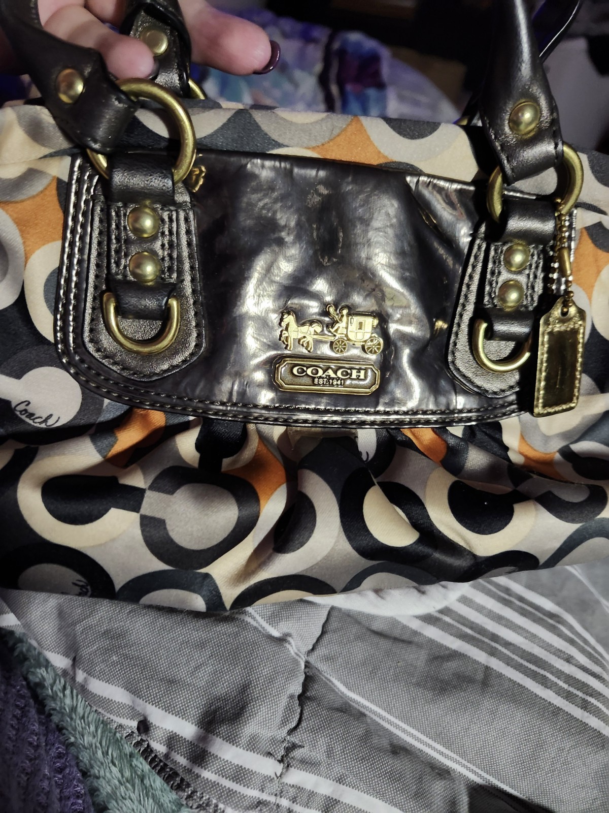 coach handbags vintage-image