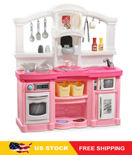 Step2 Fun with Friends Pink Kids Kitchen Pretend Play Set