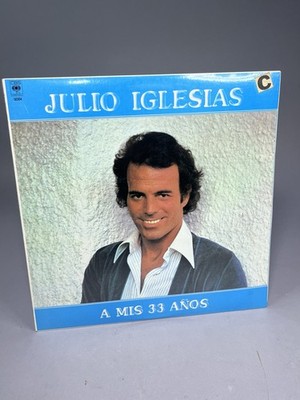 Julio Iglesias A Mis 33 Anos Vinyl LP Record 1980 CBS International 50304 Sealed