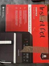 Instant Pot Black Vortex 8L Duel Air Fryer Brand New