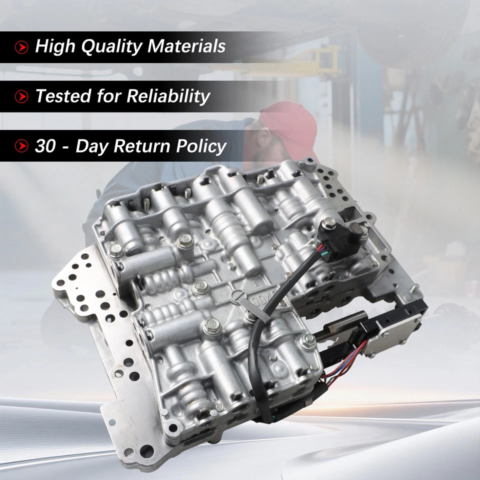 Cuerpo de válvula con solenoide para Subaru Outback Legacy Tribeca 2008-2014 3,0 L 3,6 L 5EAT Foto 2 de 4
