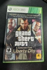 Grand Theft Auto IV & Episodes From Liberty  (Xbox 360) Disc cracked but wok