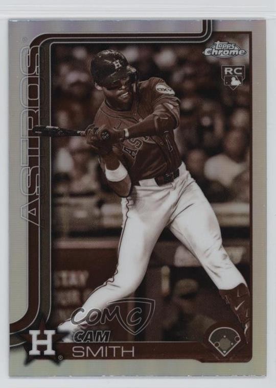 2025 Topps Chrome Update Sepia Refractor Cam Smith #USC145 Rookie RC