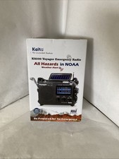 Kaito KA500 Voyager Emergency Weather Radio Light Solar Power Crank NOAA Am/Fm