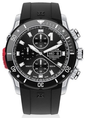 EDOX CO-1 01128 3NRCA NN Mechanisch Herren-Armbanduhr