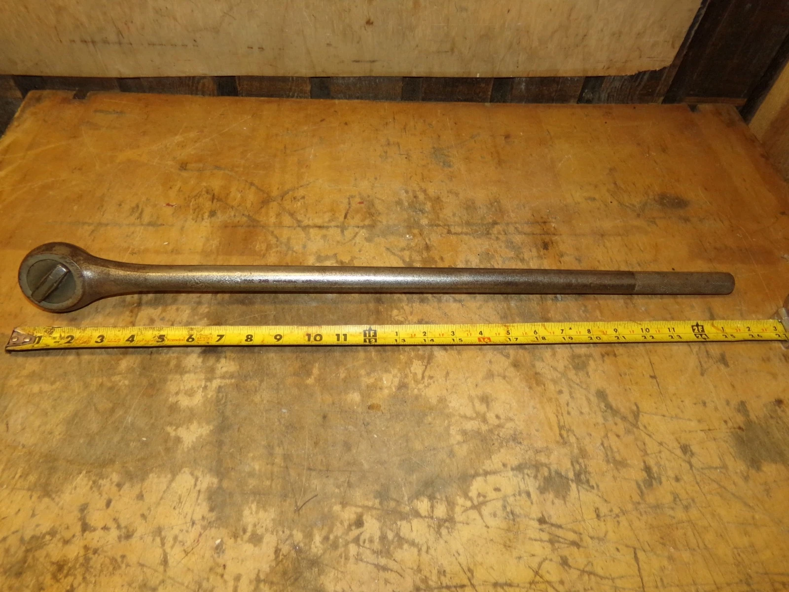 Vintage Mac Tools Z4r 3/4 Inch Ratchet 26 Inch Length Made In USA Works Great