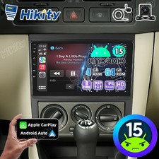 4+64GB Android 15 Apple Carplay Autoradio GPS Navi BT Für VW Golf 4 Bora 1J +KAM