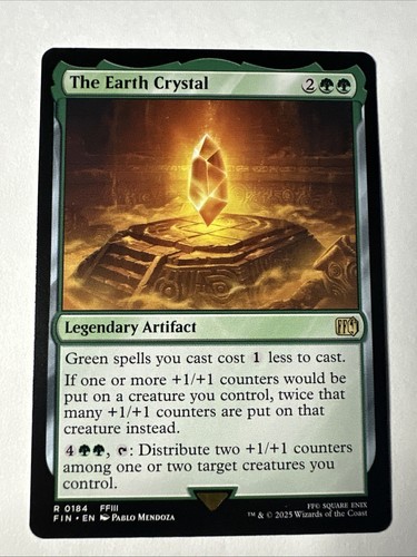 The Earth Crystal - Final Fantasy MTG