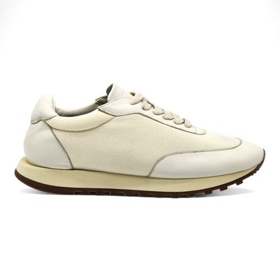 The Row Owen Runner Sneakers Mesh Und Leder Beige EU 35 US 5 NWB 820 $