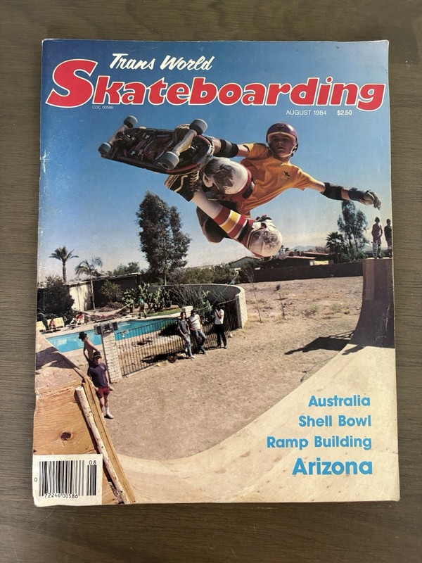 Transworld Skateboarding Magazine August 1984
