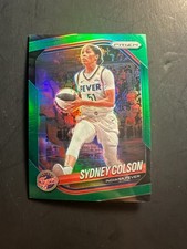 2025 WNBA Prizm Green Prizm #1 Sydney Colson Indiana Fever