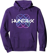 Huntr/x Gradient Color Band Logo Unisex Hooded Sweatshirt