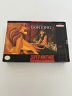 New ListingThe Lion King Super Nintendo SNES With Manual
