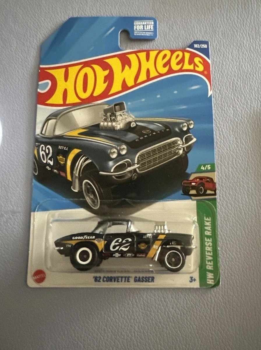 ホットホイール　2025 スーパートレジャーハント 62 コルベットギャッサー Hotwheels 2025 STH Super Treasure Hunt # '62 Corvette Gasser