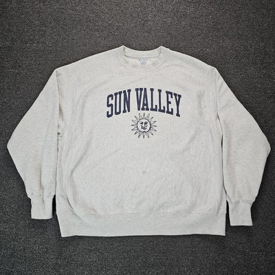 Vintage Champion Reverse Weave Sweatshirt XL Sun Valley Ski Idaho Crewneck Y2k