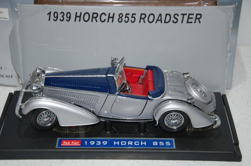 Sunstar 1939 Horch 855 silbergrau/blau