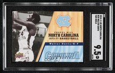 2010-11 UD North Carolina Basketball Walter Davis #28 SGC 9.5 Mint+ HOF 07qw