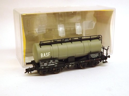 Brawa 47050 Epoche III DB Drehgestell Kesselwagen BASF 578135 (Spur HO) Originalverpackt | Zustand: Used