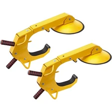 Heavy Duty Wheel Lock Clamp 2-Pack 333lb Anti-Theft Tire Lock 3x3x3 Adjustable