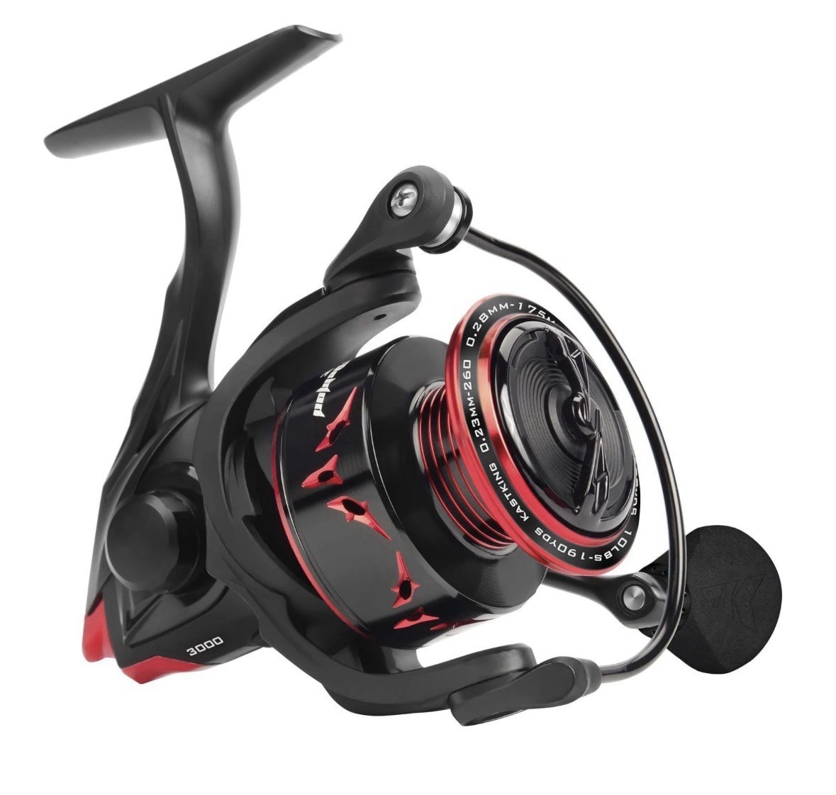 KastKing Speed Demon Elite Spinng Reel, KRLSPNSDE-S20BK, New!