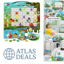 Interactive Potty Training Chart for Toddlers - 35 Stickers  3 Reminders