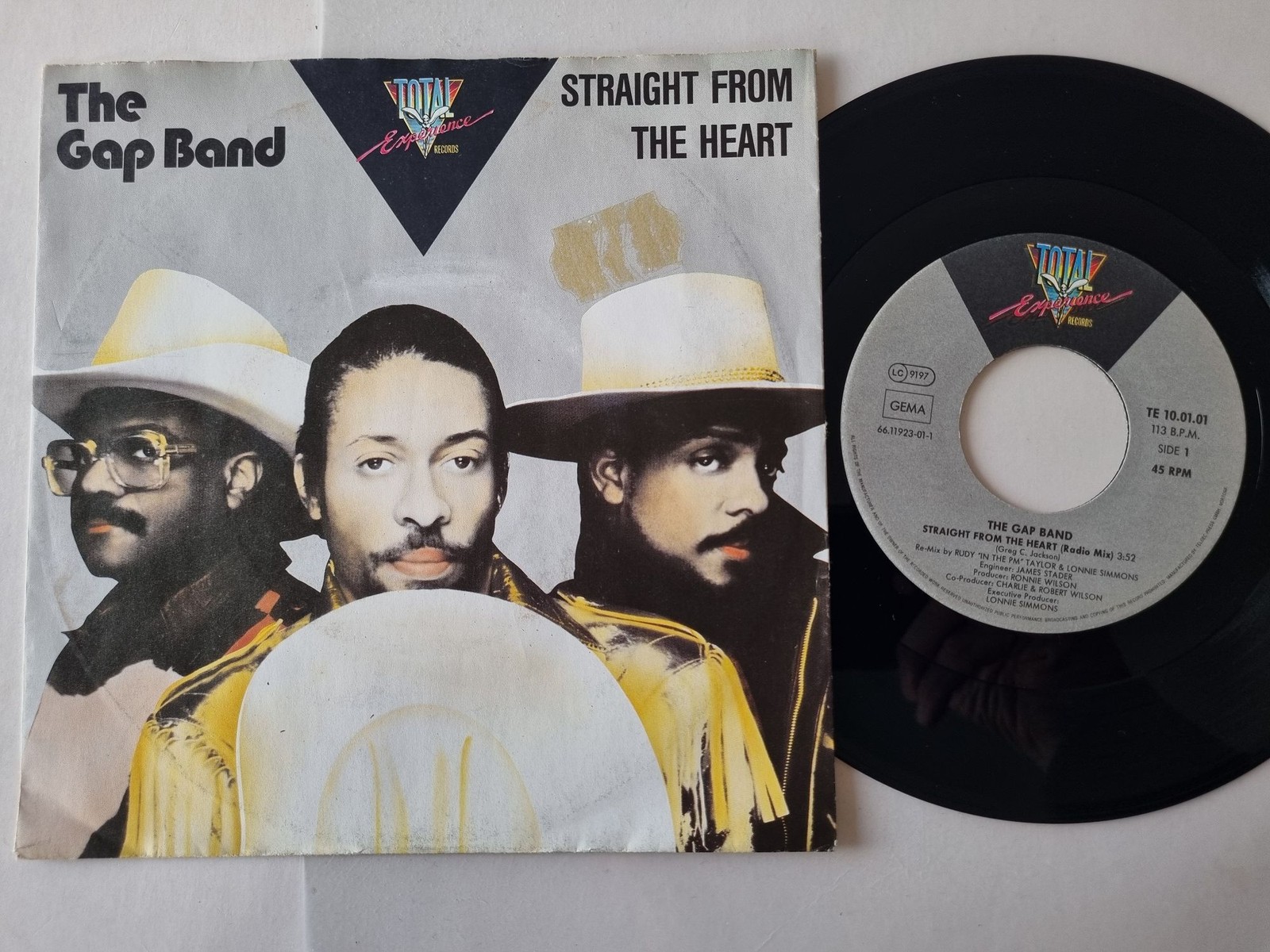 The Gap Band - Straight From The Heart 7'' Vinyl Germany