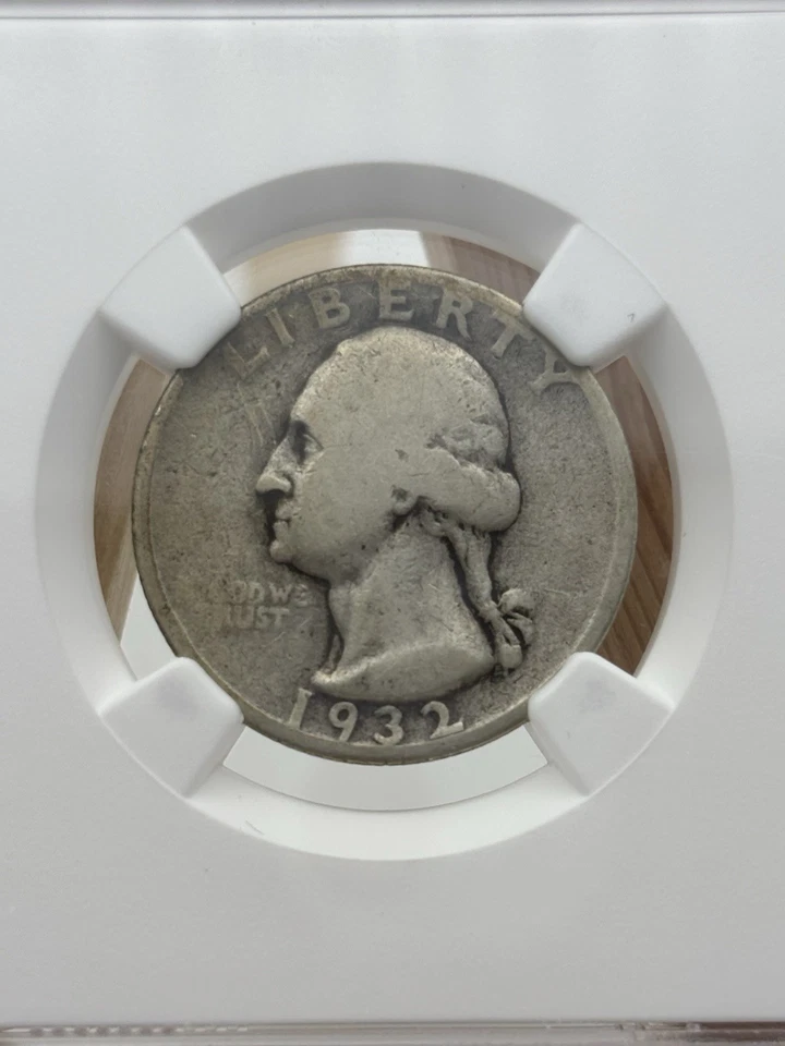 1932-S Washington Quarter NGC VG8 – Key Date – Certified & Rare! - Image 2 of 4