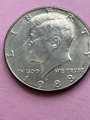 1988-P Kennedy Half Dollar — photo from another recent sale