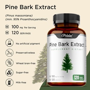 Extrait d'écorce de pin 100mg-Healthy Circulation et flux sanguins, Immunité, Antioxydant