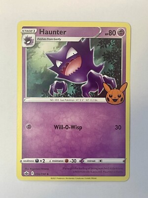 Pokmon TCG Card - Haunter - 56/198 - Non Holo Trick or Trade Halloween -  M/NM | eBay
