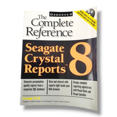 Complete Reference Seagate Crystal Reports 8 George Peck Softcover Book