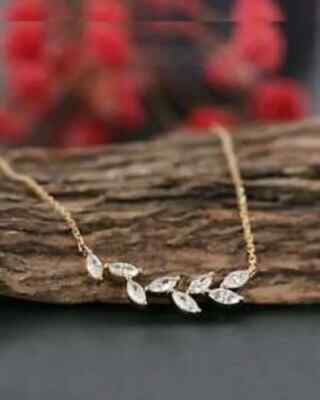 1.00Ct Lab Created Diamond Solitaire Pendant 14K Rose Gold Finish Free Chain