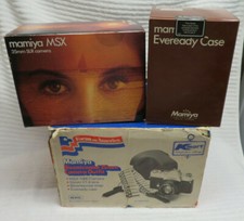 EMPTY BOX ONLY FOR Mamiya MSX 1000 35mm SLR Film Camera 55mm Lens, Bundle