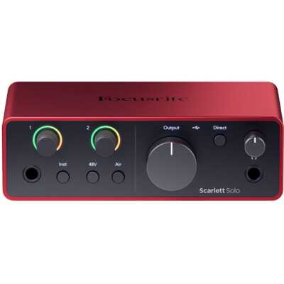 【中古】Focusrite Scarlett Solo 第3世代 Focusrite Scarlett Solo (4th Gen) | eBay