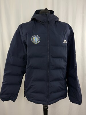 Adidas Football Club Macclesfield Daunenjacke mit Kapuze Größe XL 44 in