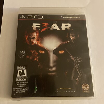 F.E.A.R 3 2011 Ps3 F3AR PlayStation 3 complete - Tested
