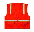 CLC HVG Custom Leathercraft SV15X-Large Surveyor's Safety Vest X-Large Orange