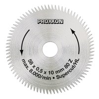 "Proxxon - KreissäGeblatt \"Super-Cut\", 58 Mm (80 ZäHne) - 28014"