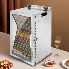 Commercial Food-Dehydrator Machine 18 Trays Large Food-Dehydrator for Jerky