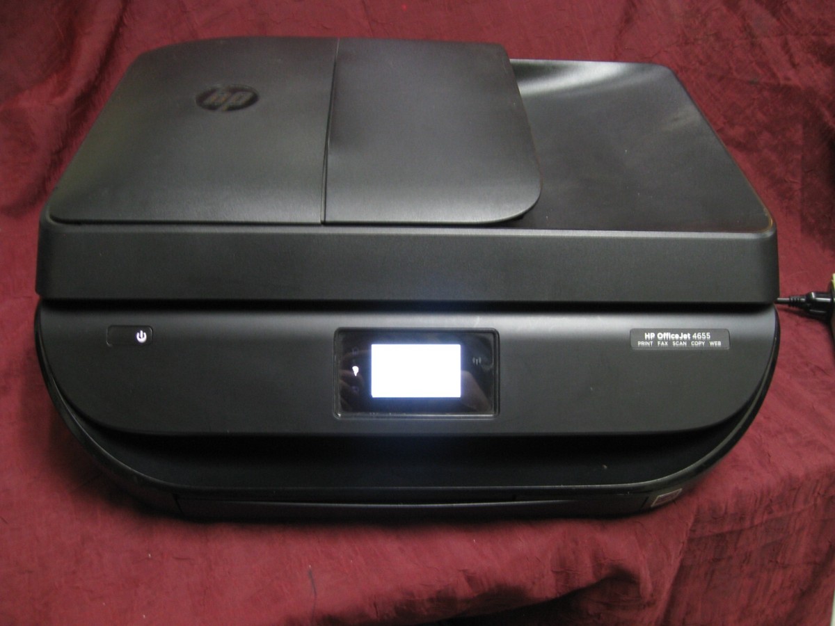 All-in-One Inkjet Wireless Printer HP OfficeJet 4655 Print Scan